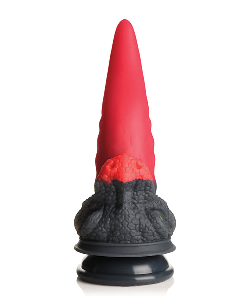 creature-cocks-dragon-roar-silicone-dildo-redblack image