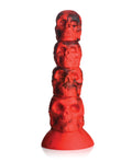 creature-cocks-doom-silicone-dildo-redblack image