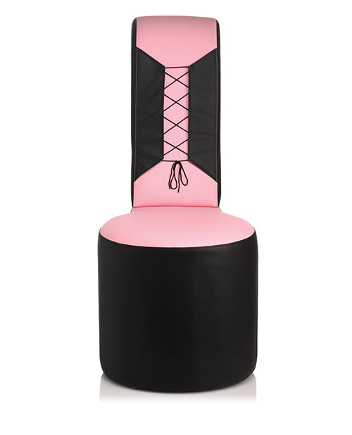 master-series-stiletto-sex-chair-pinkblack-drop-ship-only-freight-48 image