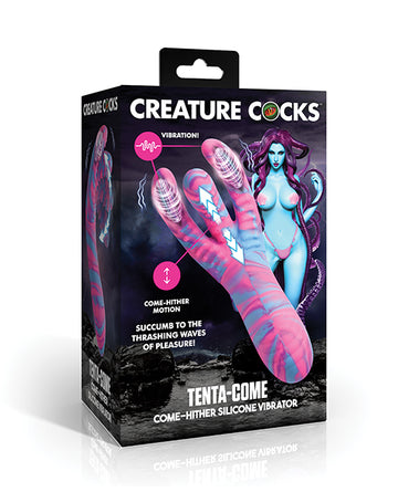 Creature Cocks Tenta-Come Come-Hither Tentacle Silicone Vibrator
