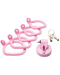 master-series-pussification-vulva-locking-chastity-cage-pink image