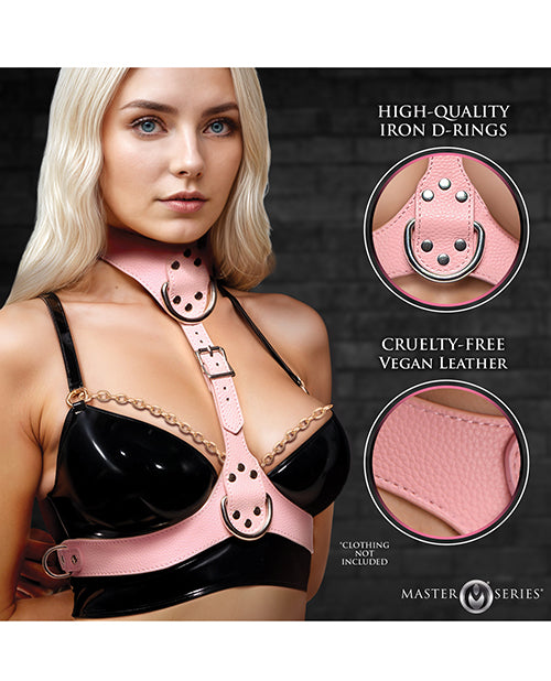 Vixen Female Chest Harness - Pink