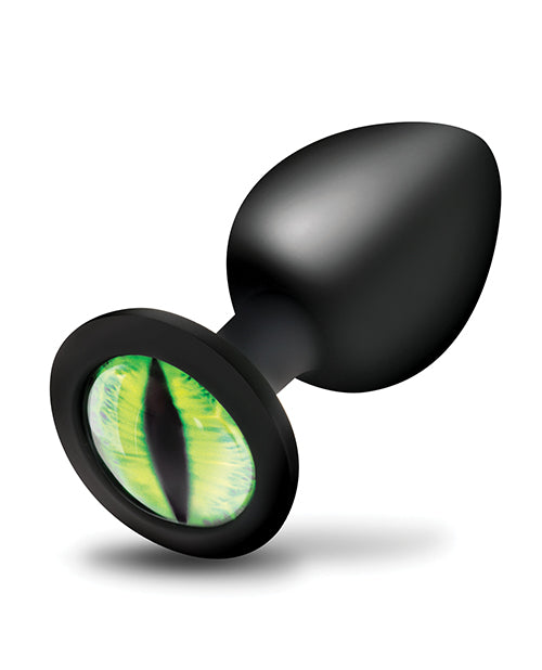 Creature Eye Green Eye Silicone Butt Plug - Medium