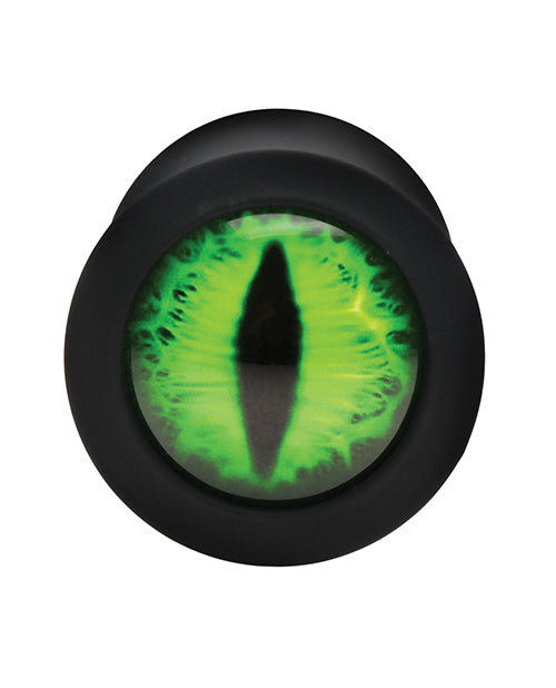 Creature Eye Green Eye Silicone Butt Plug - Medium