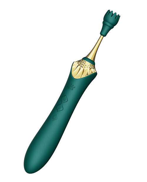 zalo-bess-20-clitoral-vibrator-turquoise-green image