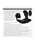 zero-tolerance-strapped-tapped-rechargeable-prostate-vibrator-black image