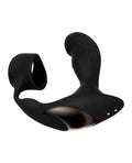 zero-tolerance-strapped-tapped-rechargeable-prostate-vibrator-black image