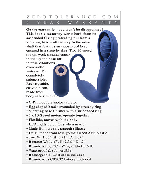 zero-tolerance-extra-mile-c-ring-vibrator-blue image