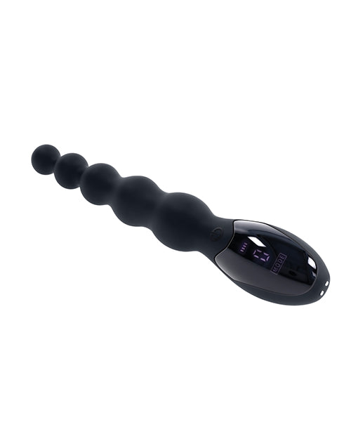 zero-tolerance-backdoor-baton-beaded-anal-vibrator-black image